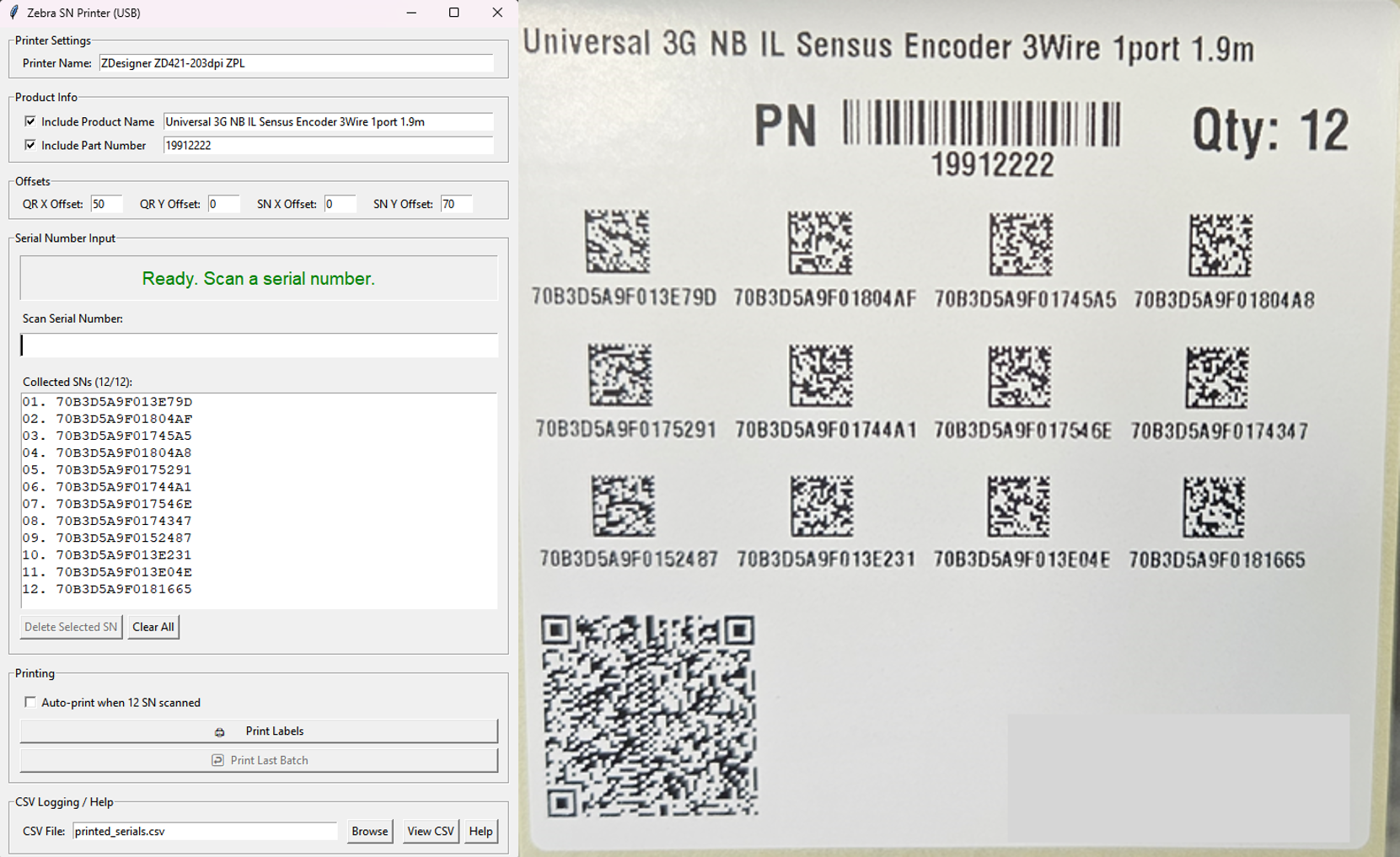 Zebra Label Printer with Python